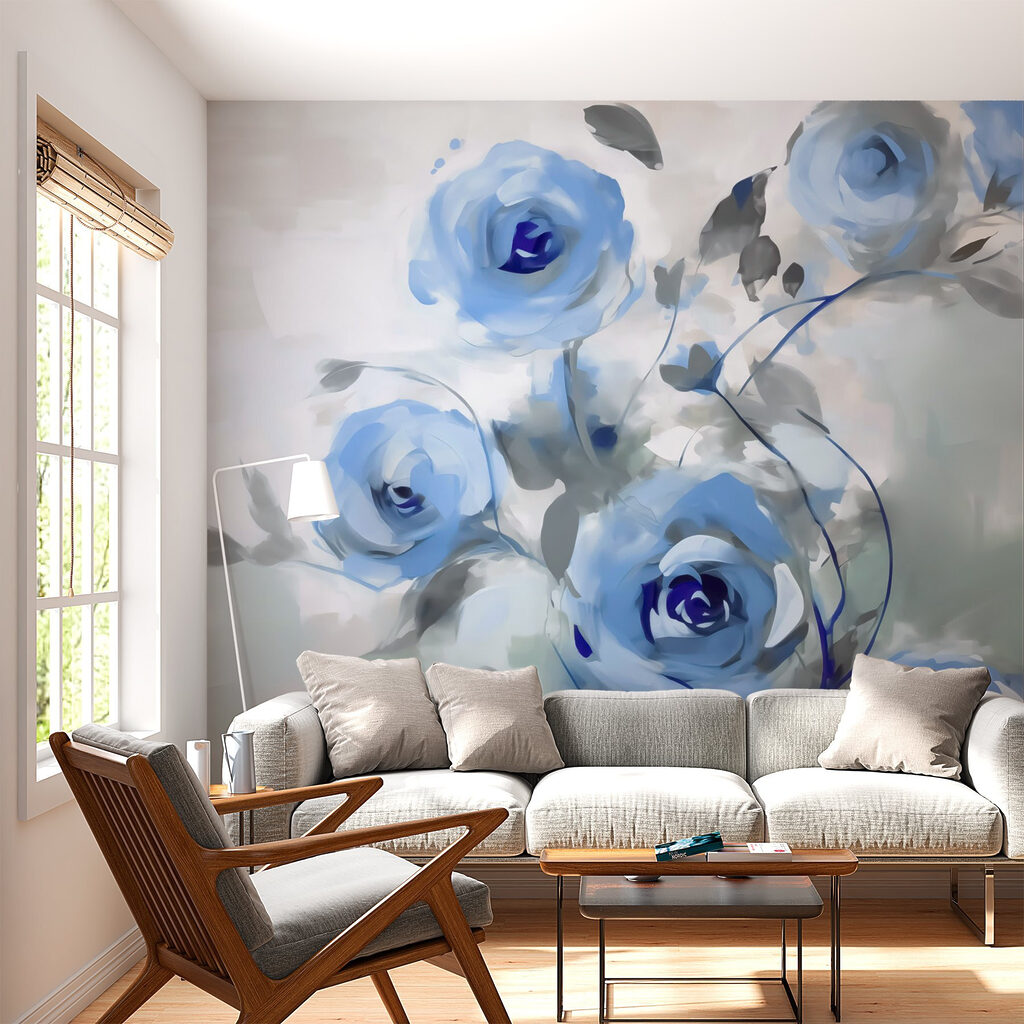 Rosas azuis — interior 1