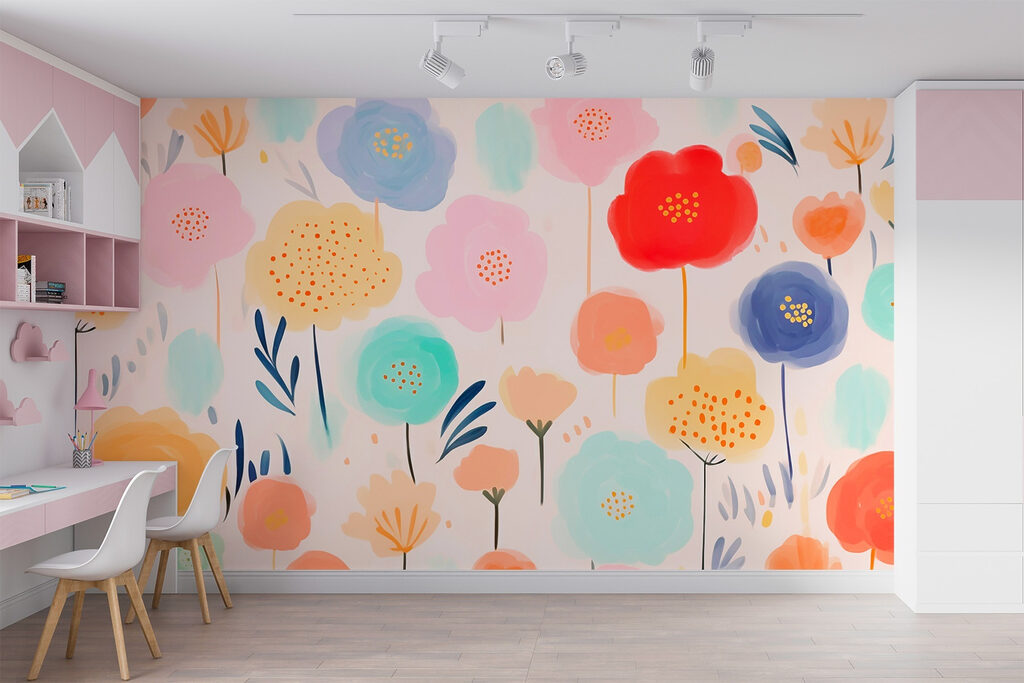 Flores de cores alegres — interior 3