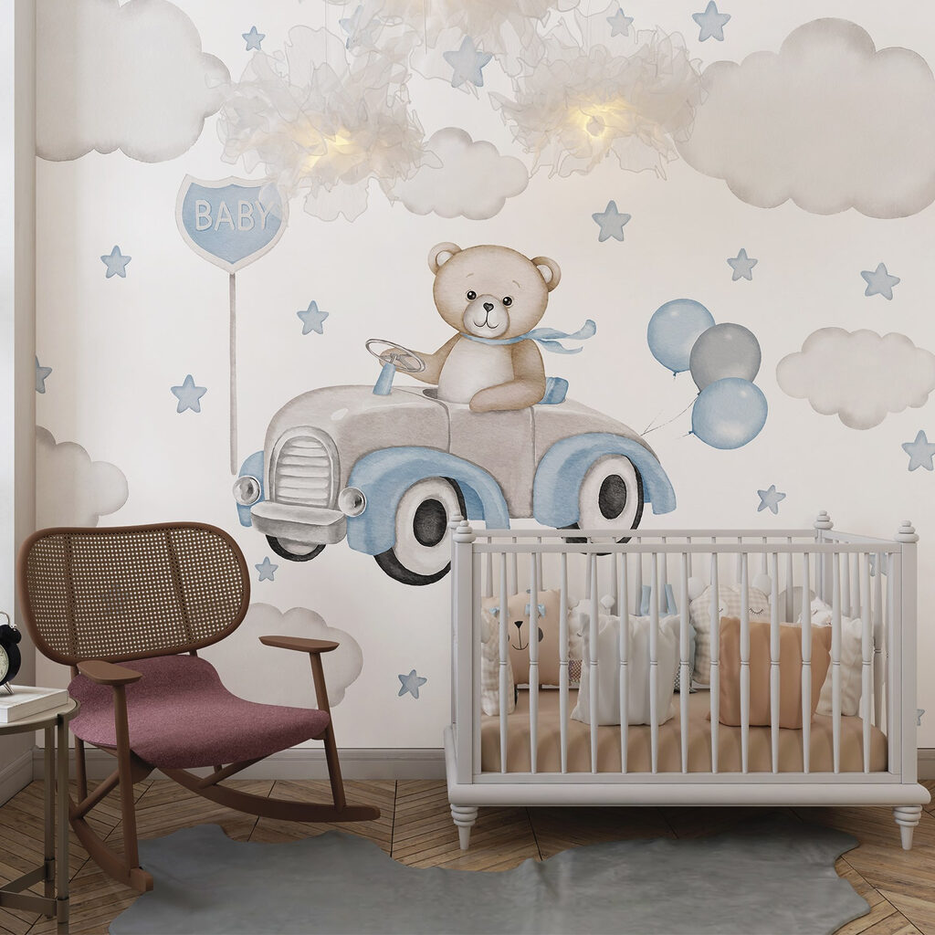 Ursinho entre nuvens — interior 2