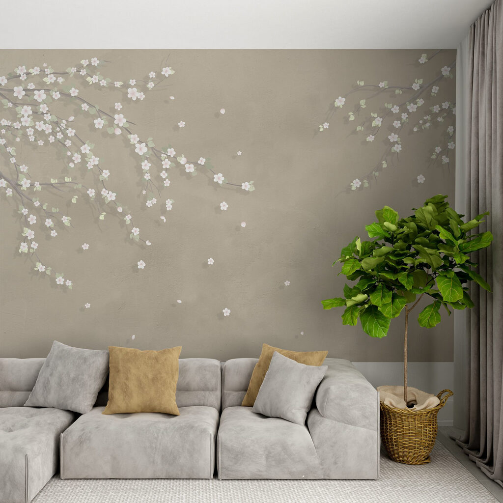 Flores nos cantos — interior 2