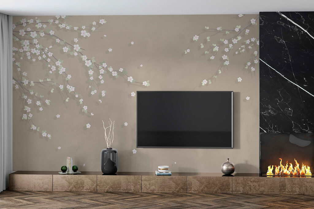 Flores nos cantos — interior 1