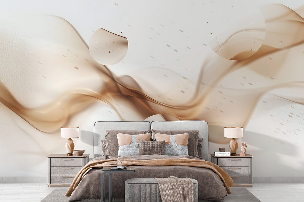 Véus fluidos com salpicos — interior 1