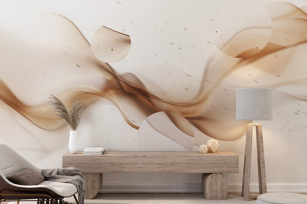 Véus fluidos com salpicos — interior 2