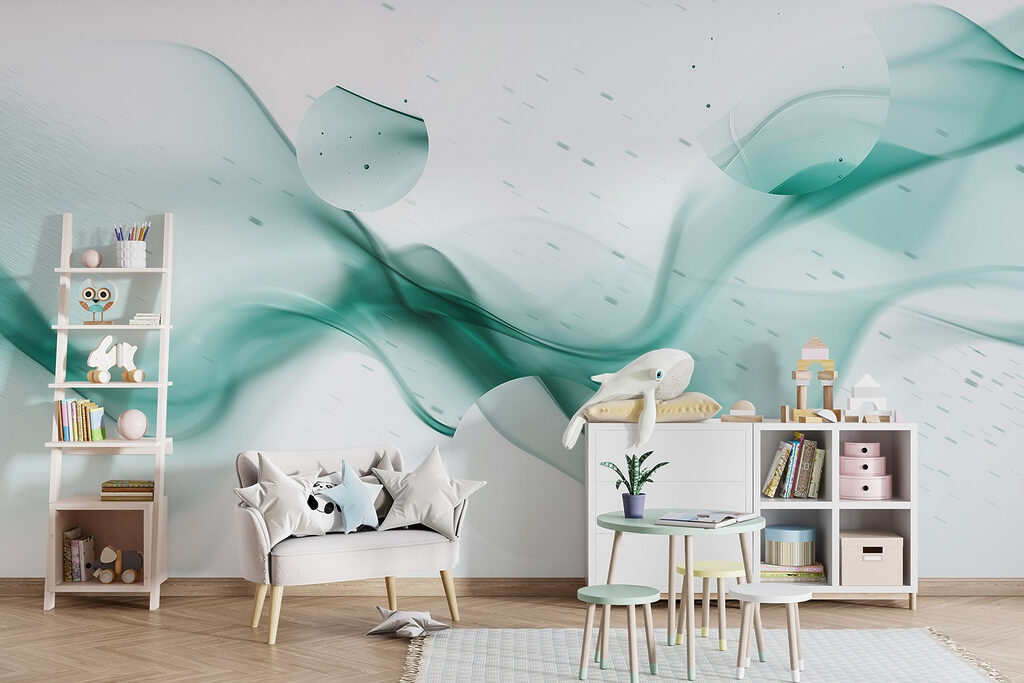 Véus fluidos com salpicos — interior 3