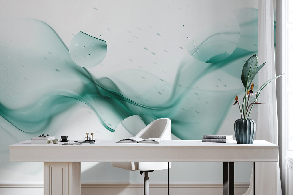 Véus fluidos com salpicos — interior 5