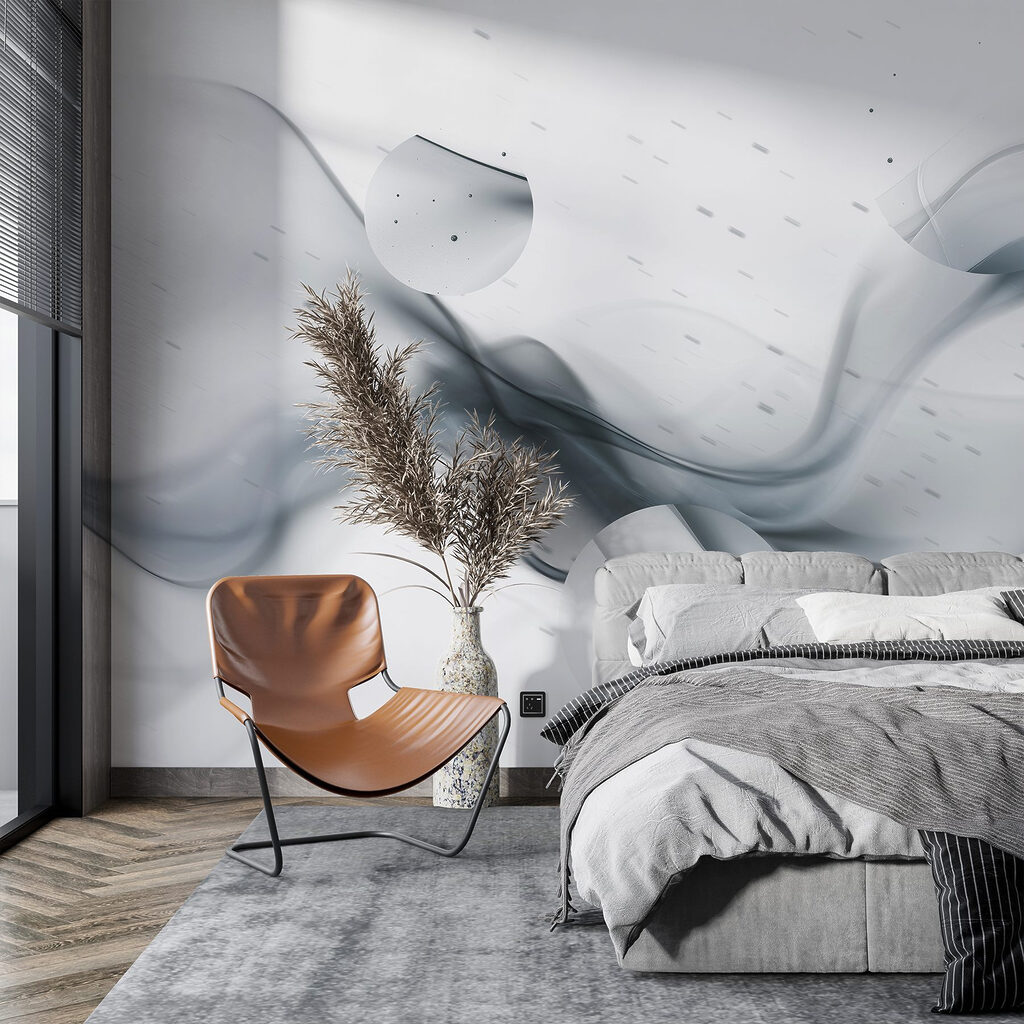 Véus fluidos com salpicos — interior 1