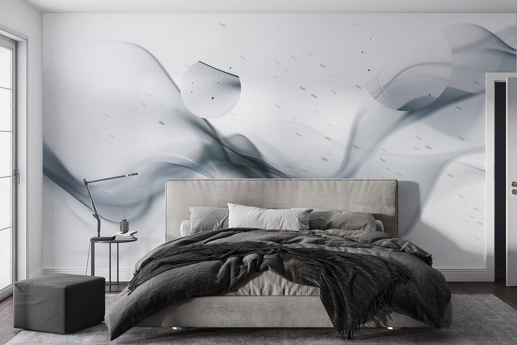 Véus fluidos com salpicos — interior 2