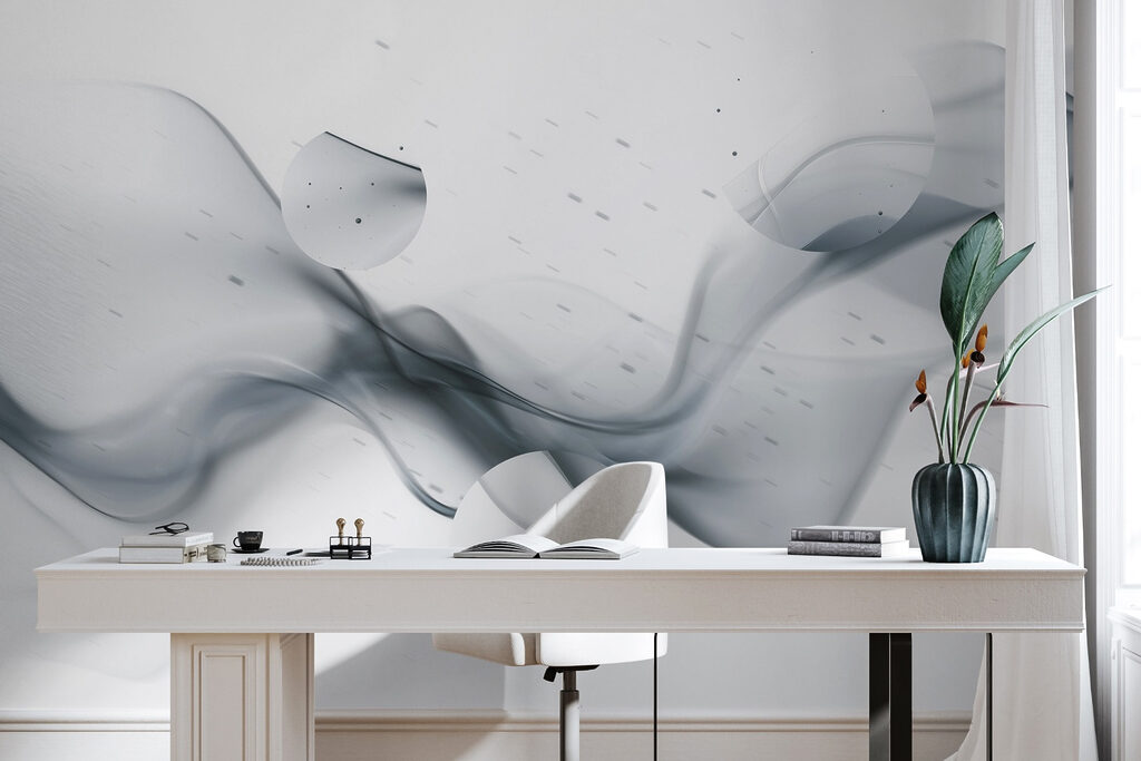 Véus fluidos com salpicos — interior 4