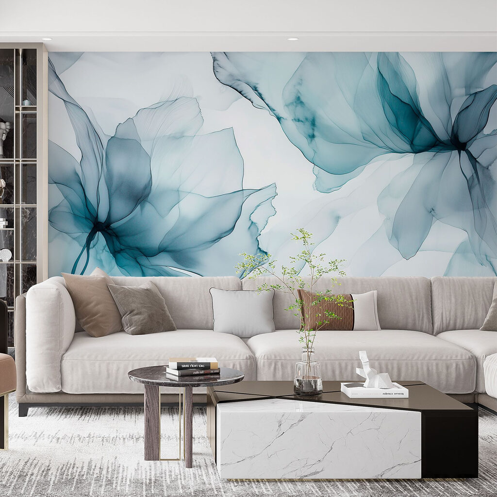 Duas flores transparentes — interior 2