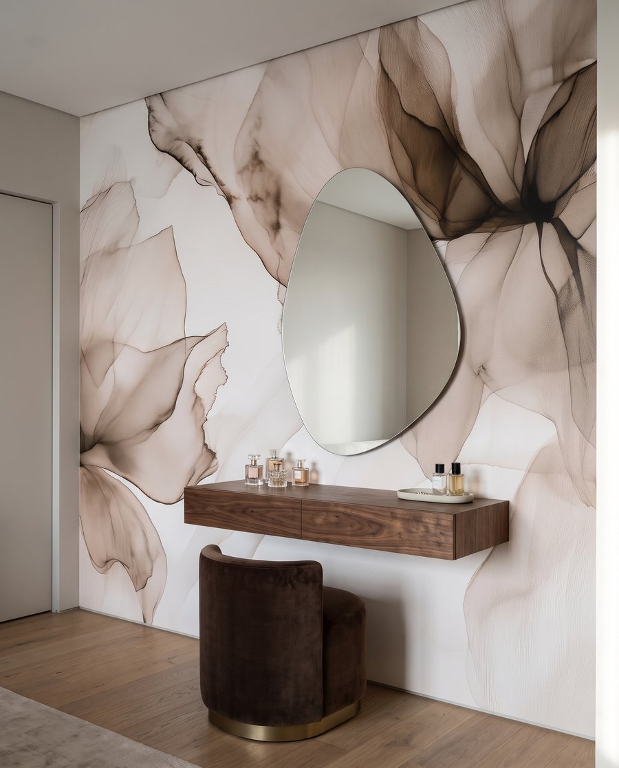 Duas flores transparentes — interior 1