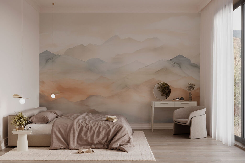 Montanhas em tons pastel — interior 2