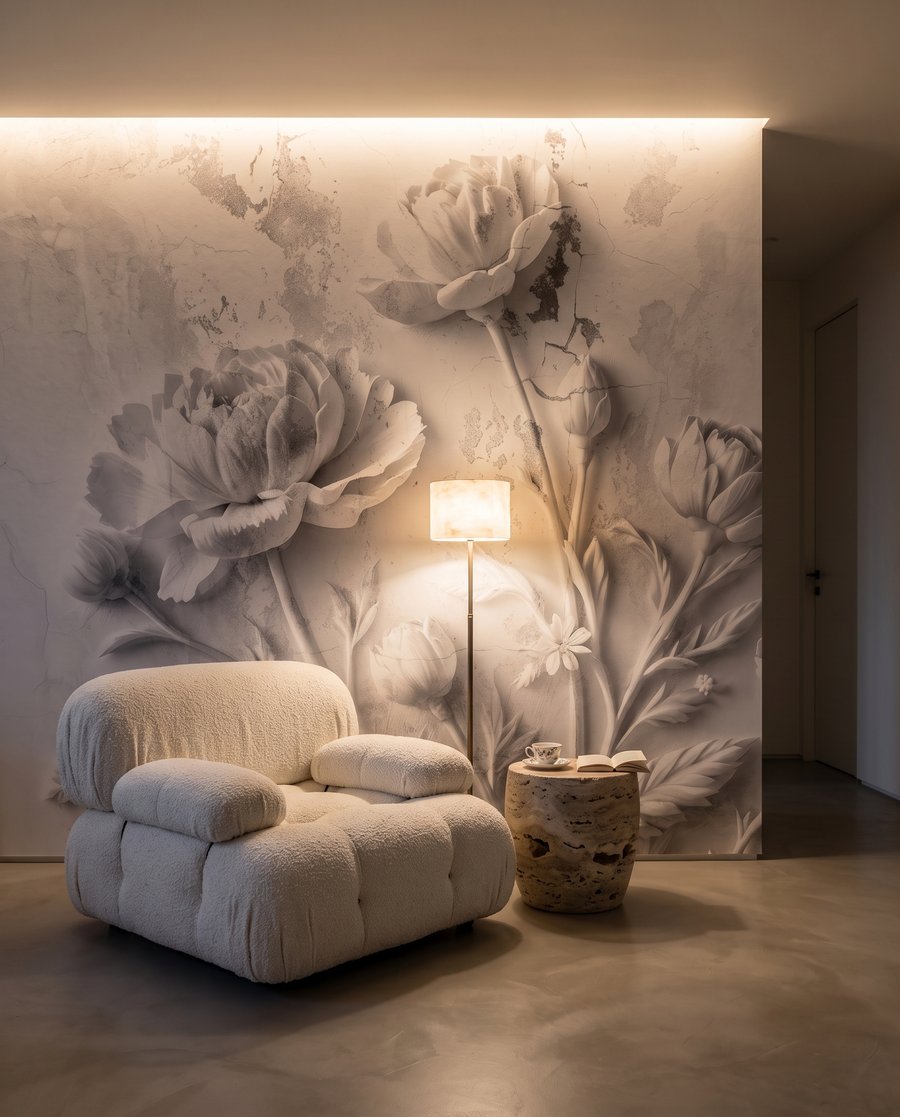 Hastes longas e nervuras — interior 5
