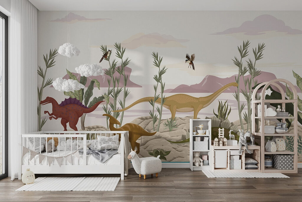 Dinossauros entre rochas — interior 2