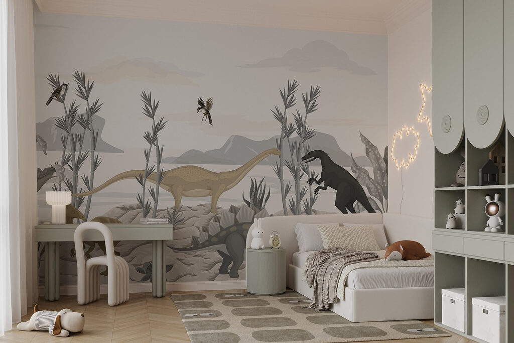 Dinossauros entre rochas — interior 2