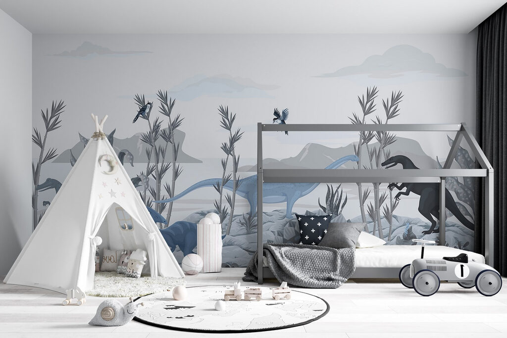 Dinossauros entre rochas — interior 2