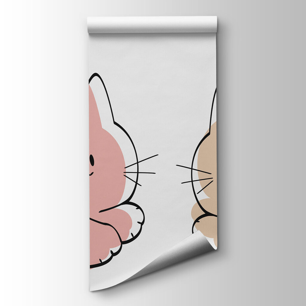 Dois gatinhos a olhar-se — vista do produto