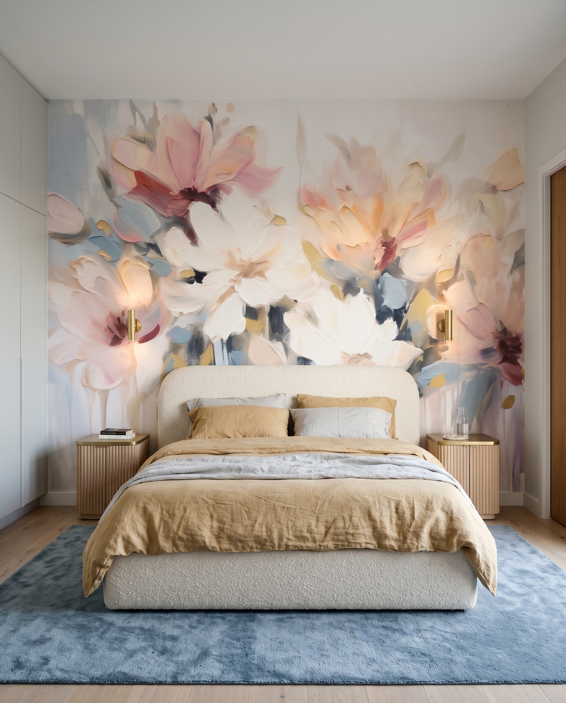 Grandes flores em hastes — interior 2