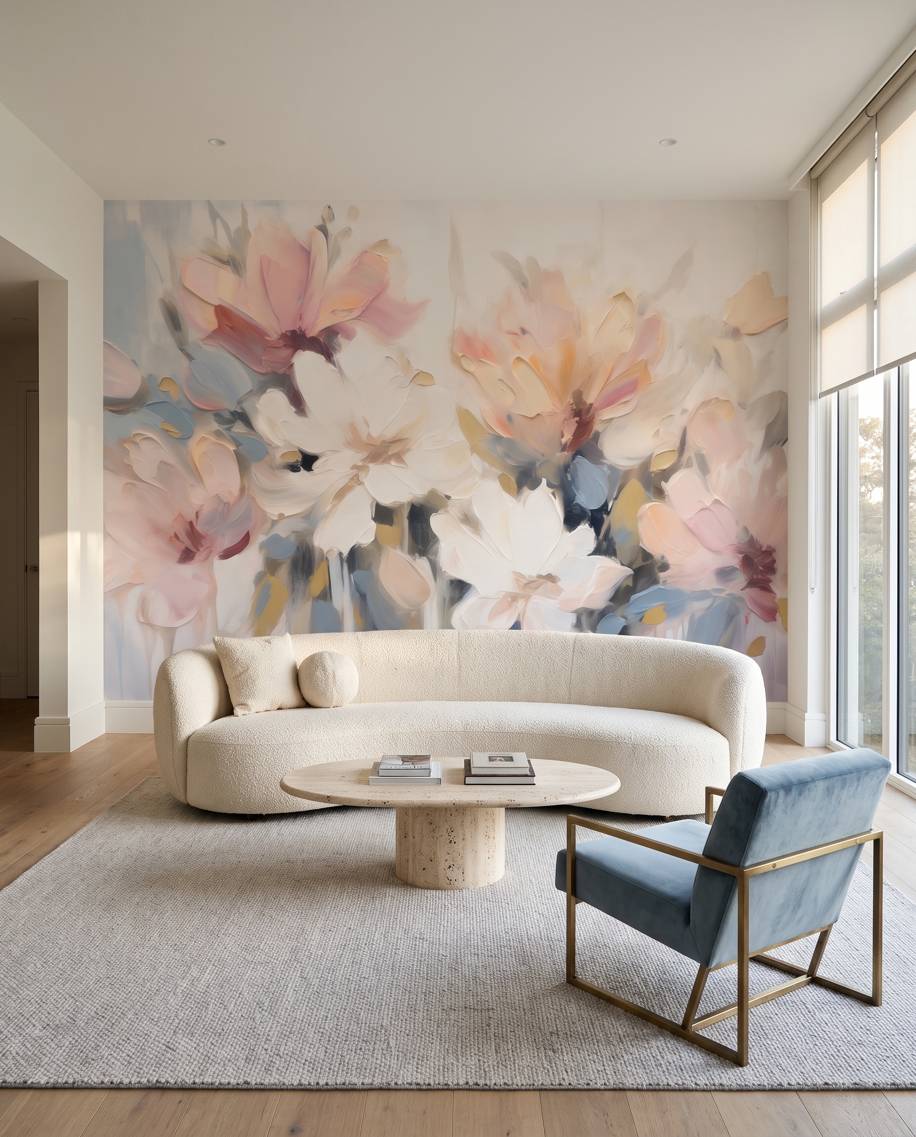 Grandes flores em hastes — interior 4