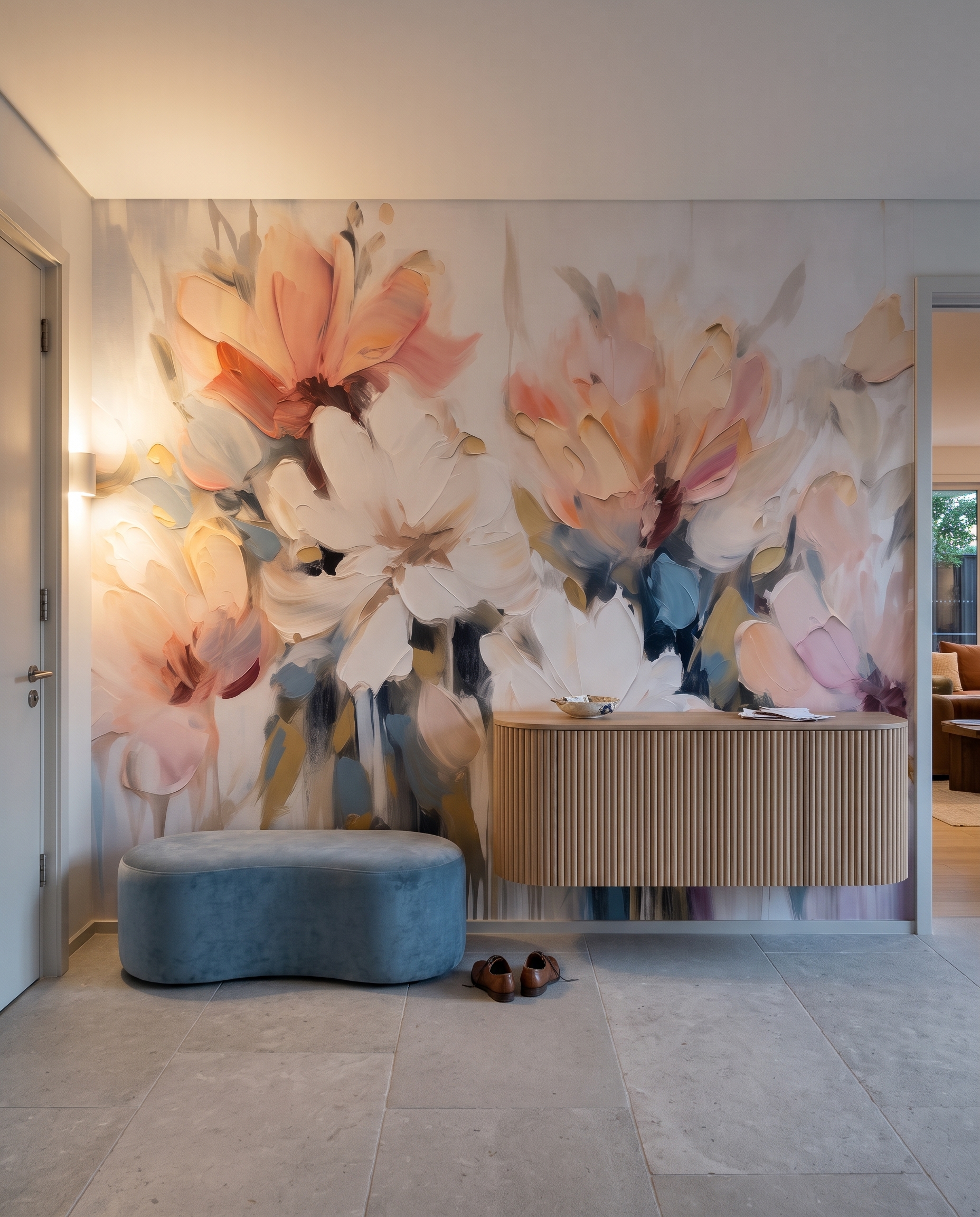 Grandes flores em hastes — interior 7