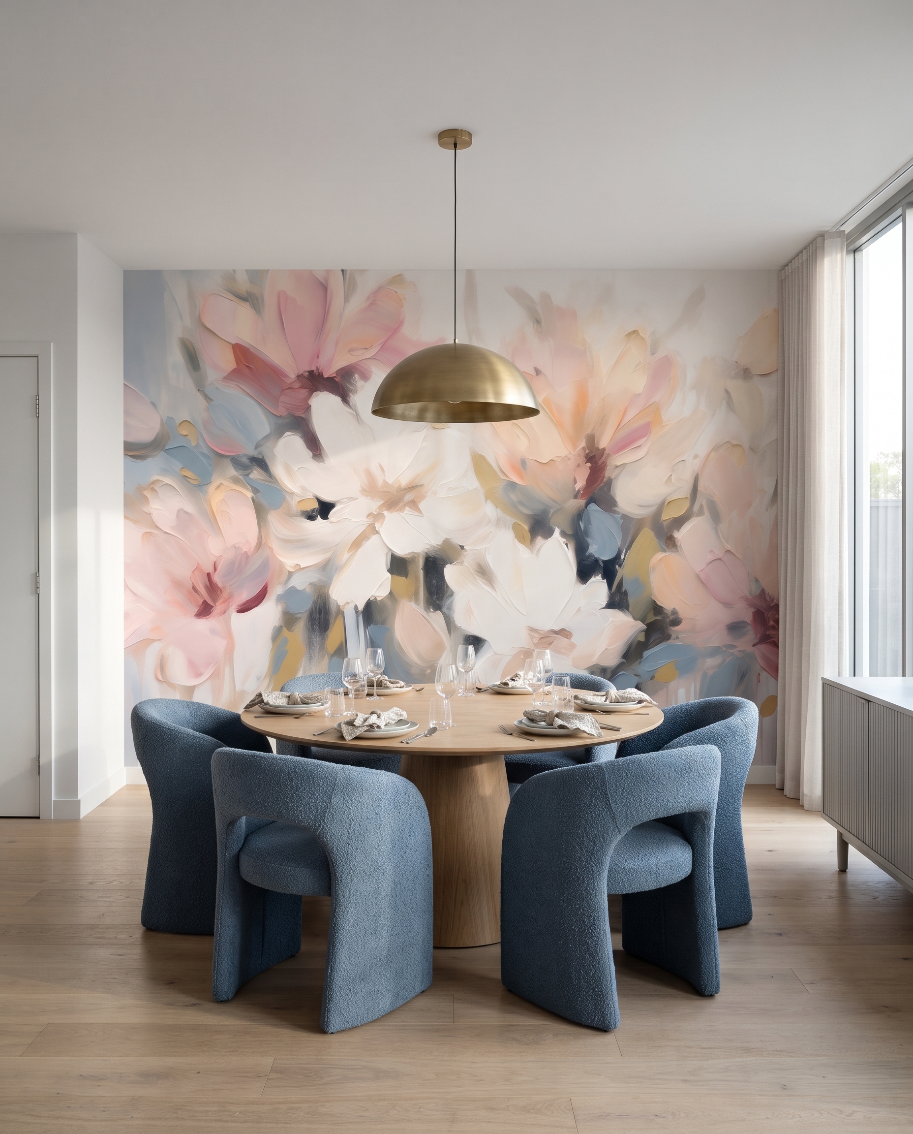 Grandes flores em hastes — interior 10