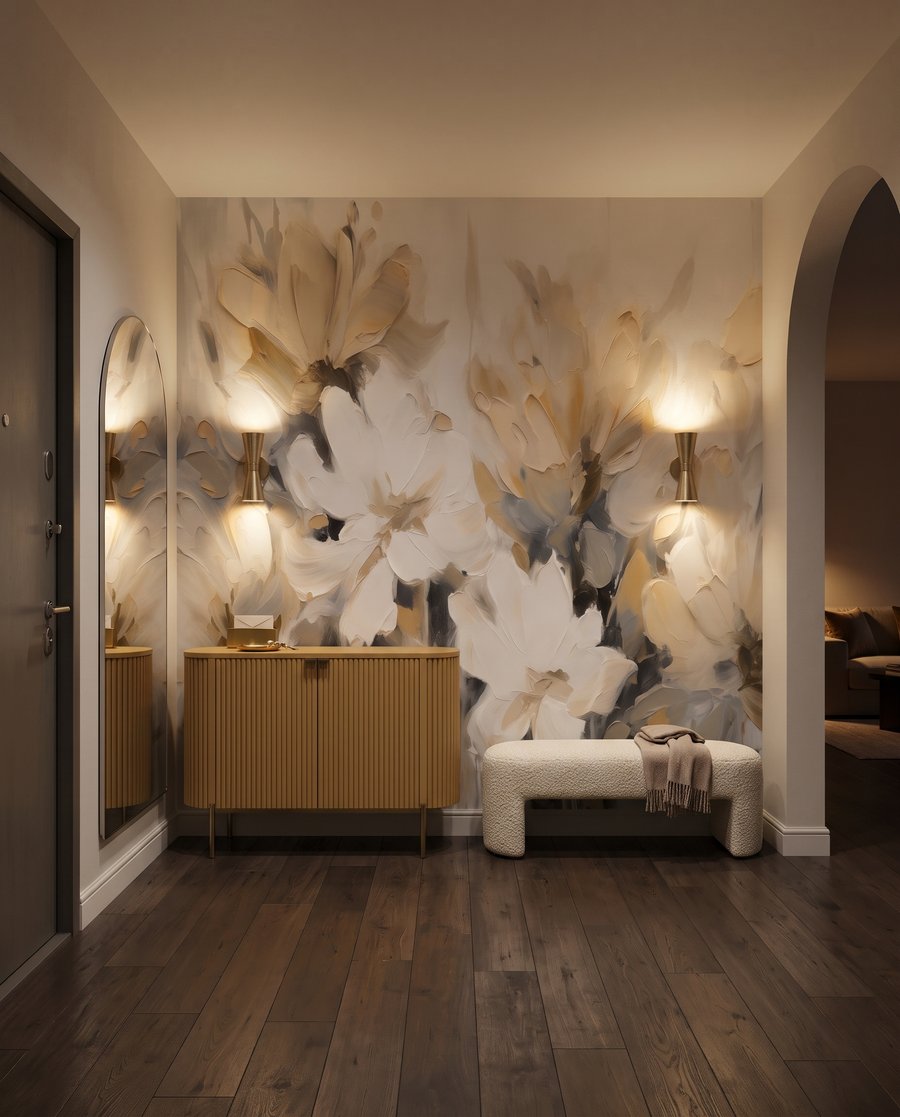 Grandes flores em hastes — interior 6