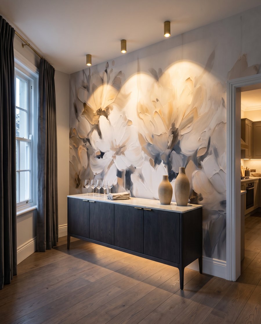 Grandes flores em hastes — interior 8