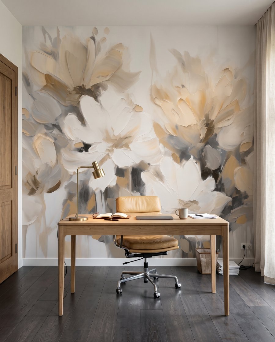 Grandes flores em hastes — interior 9