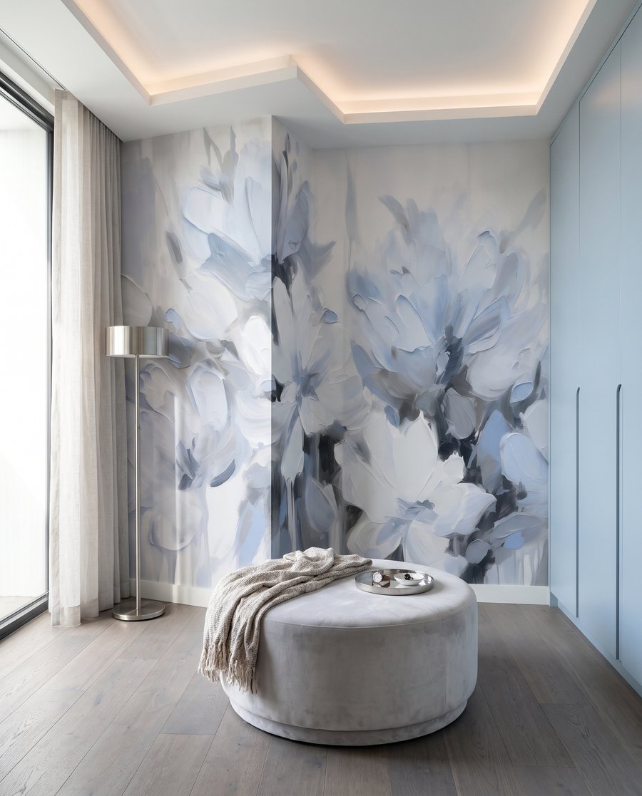 Grandes flores em hastes — interior 2