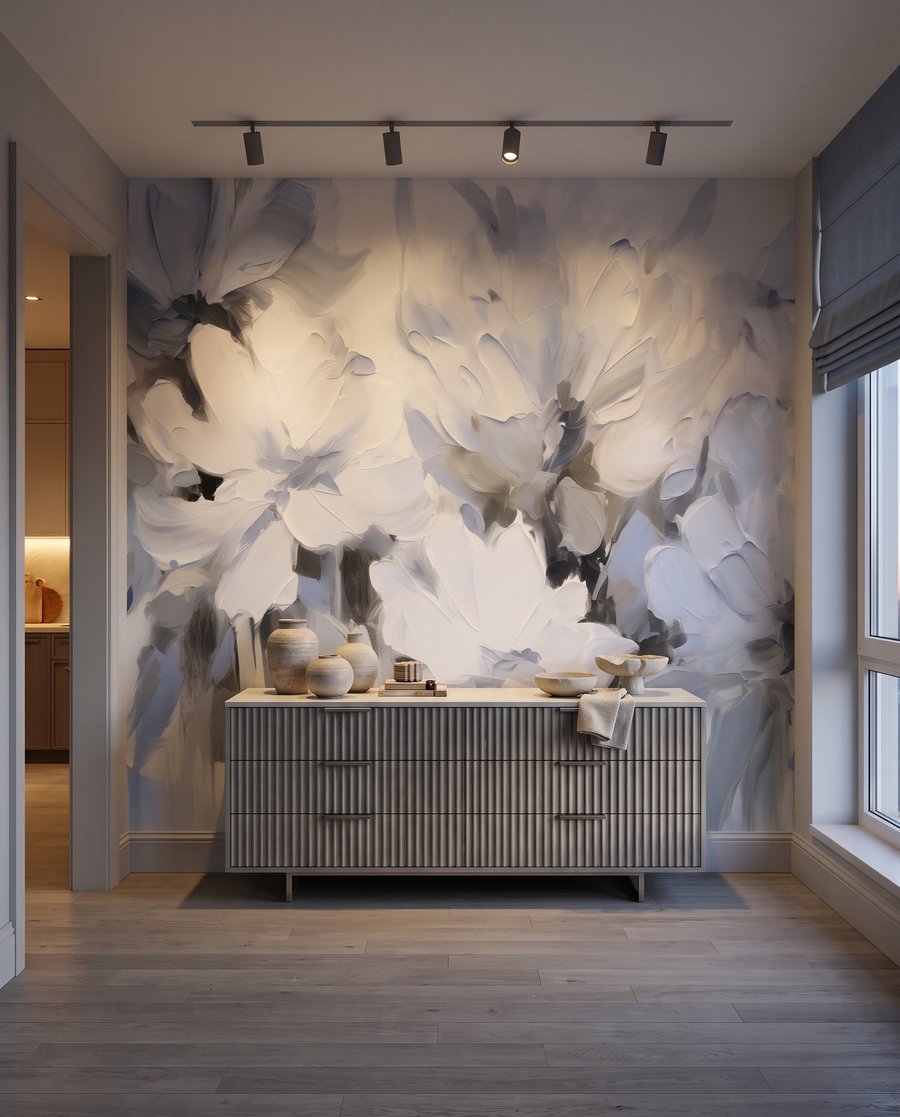 Grandes flores em hastes — interior 6