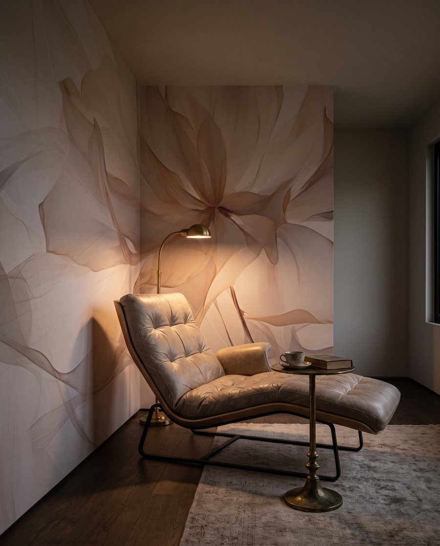 Flor creme translúcida — interior 5