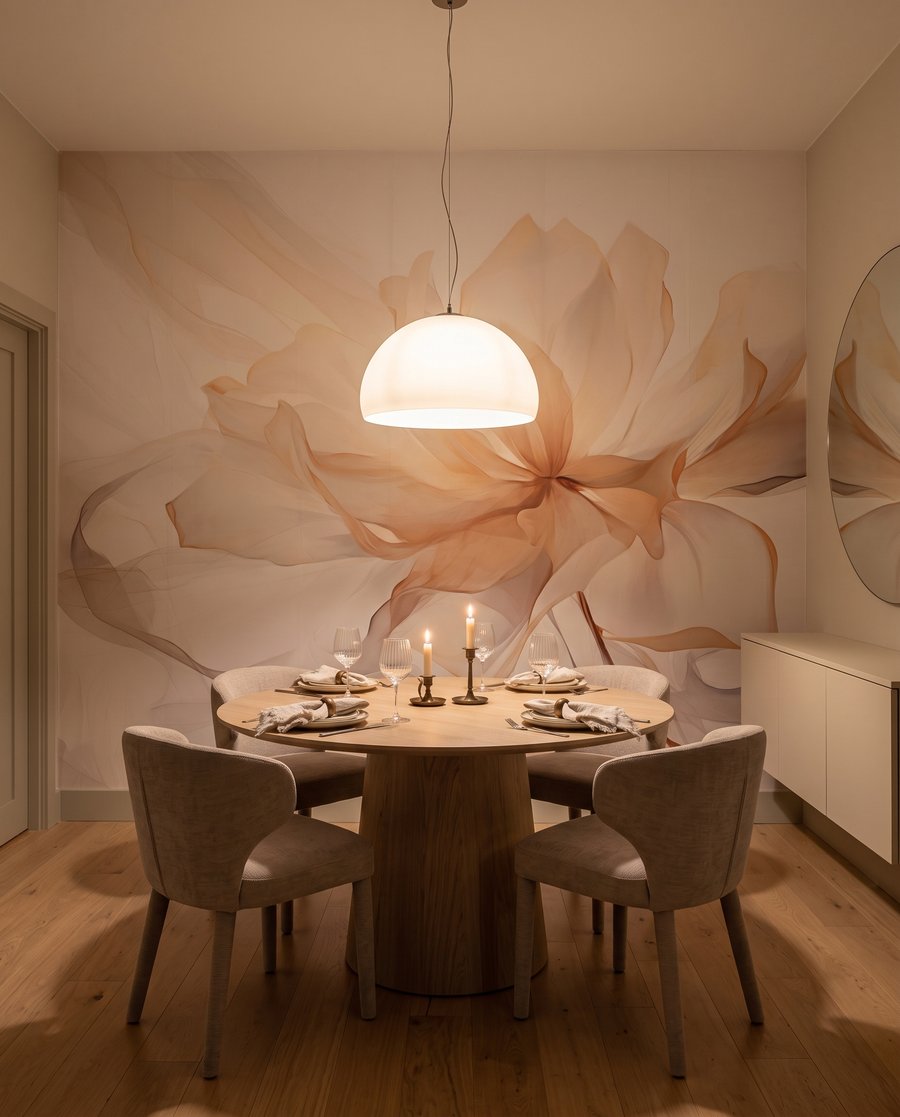 Flor creme translúcida — interior 7