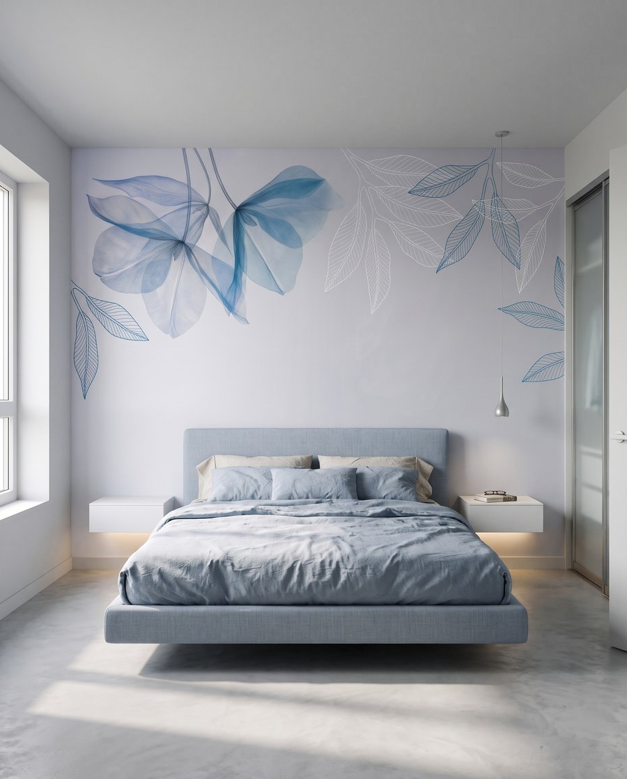 Folhas no topo — interior 2