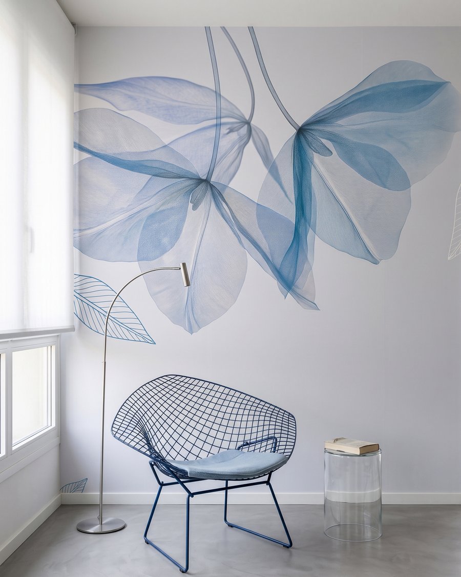 Folhas no topo — interior 4