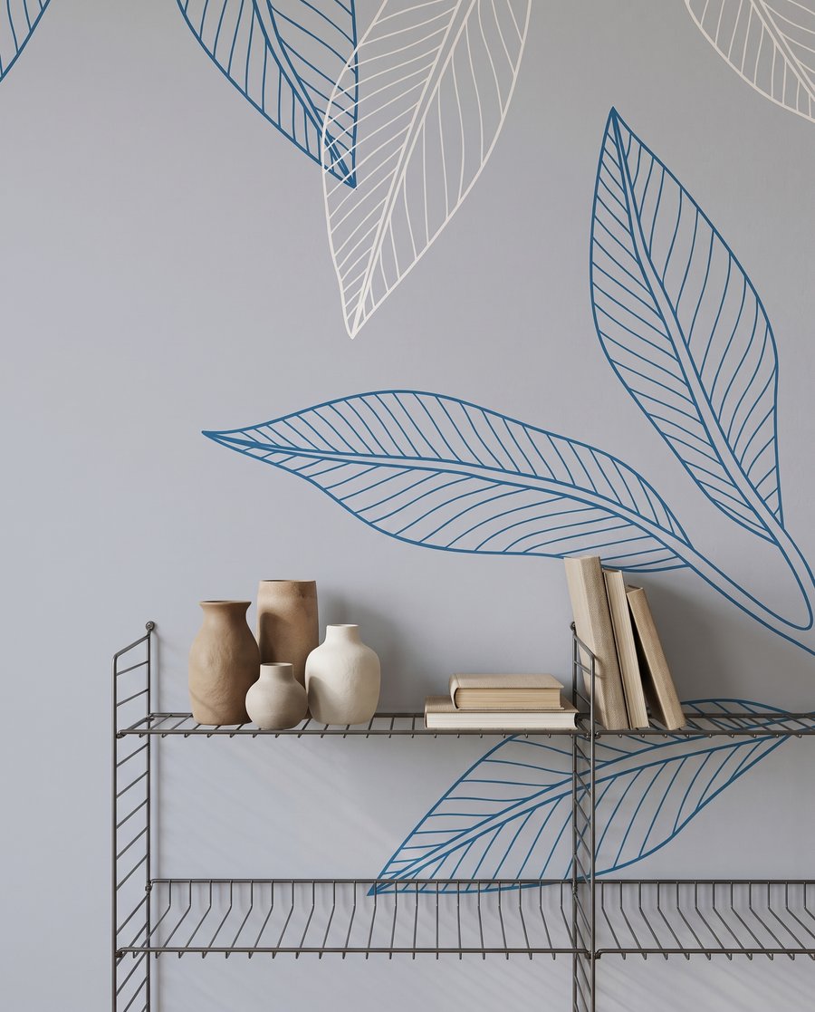 Folhas no topo — interior 5