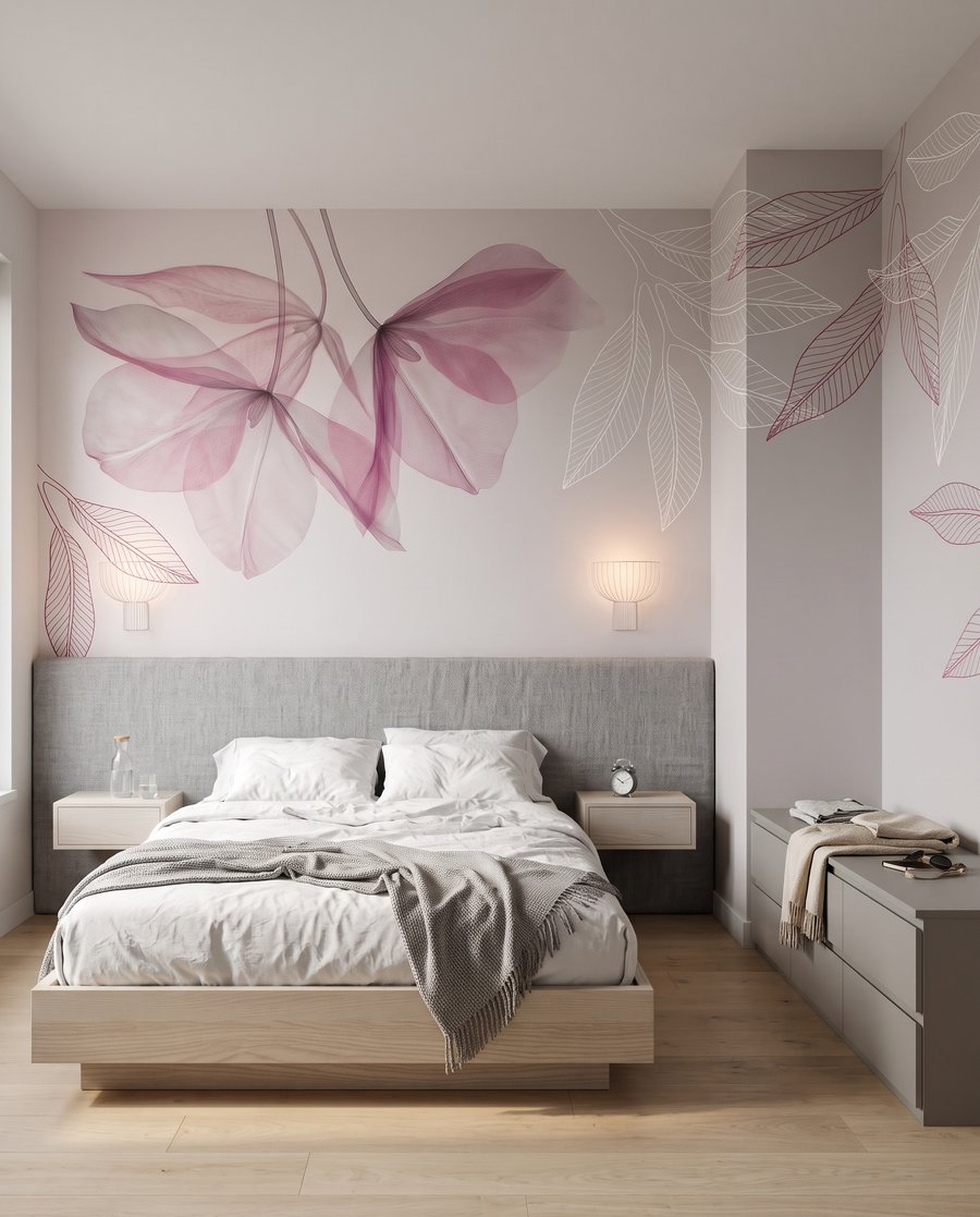 Folhas no topo — interior 2