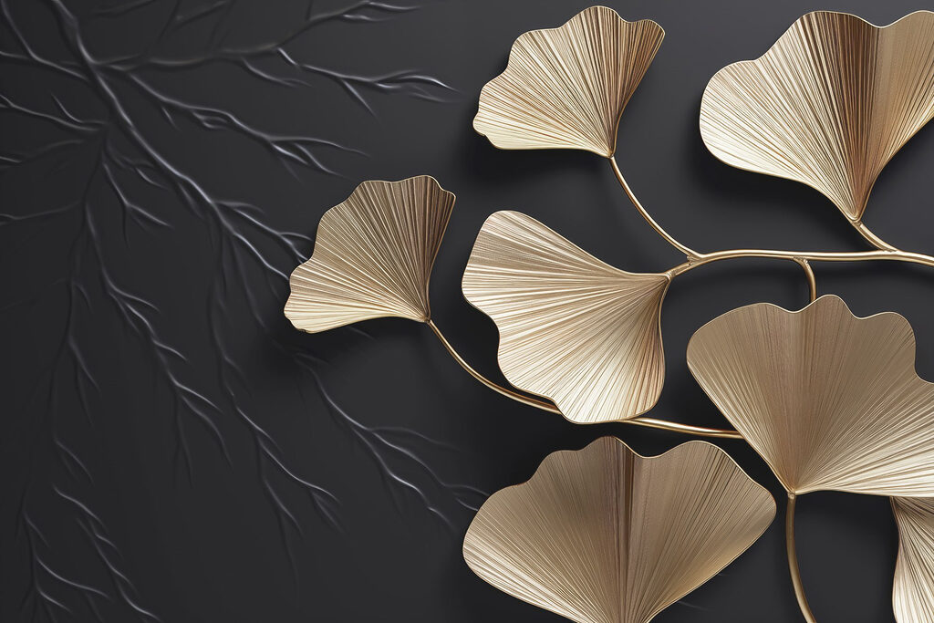 Ramo de ginkgo — design completo