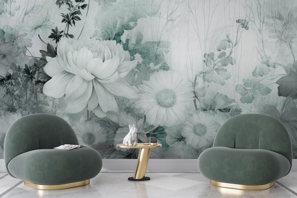 Pinceladas e flores — interior 1