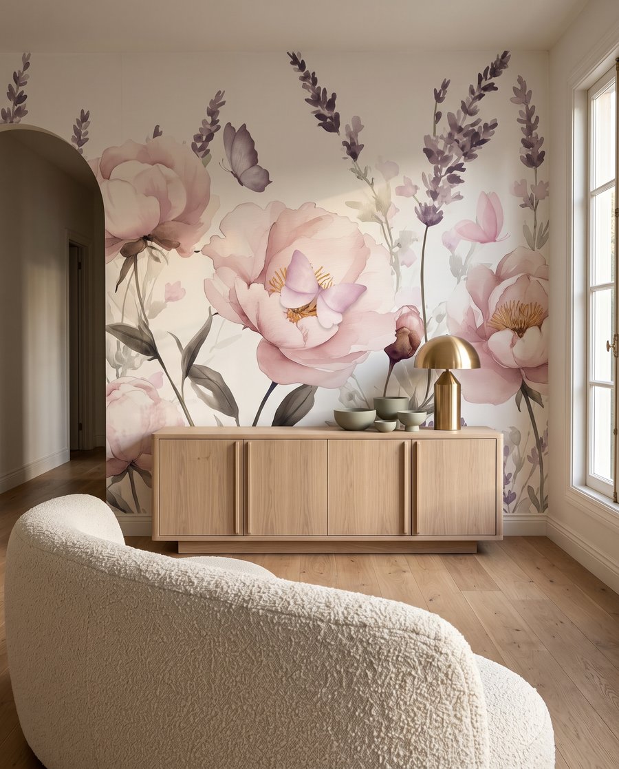 Cachos de flores finas — interior 3
