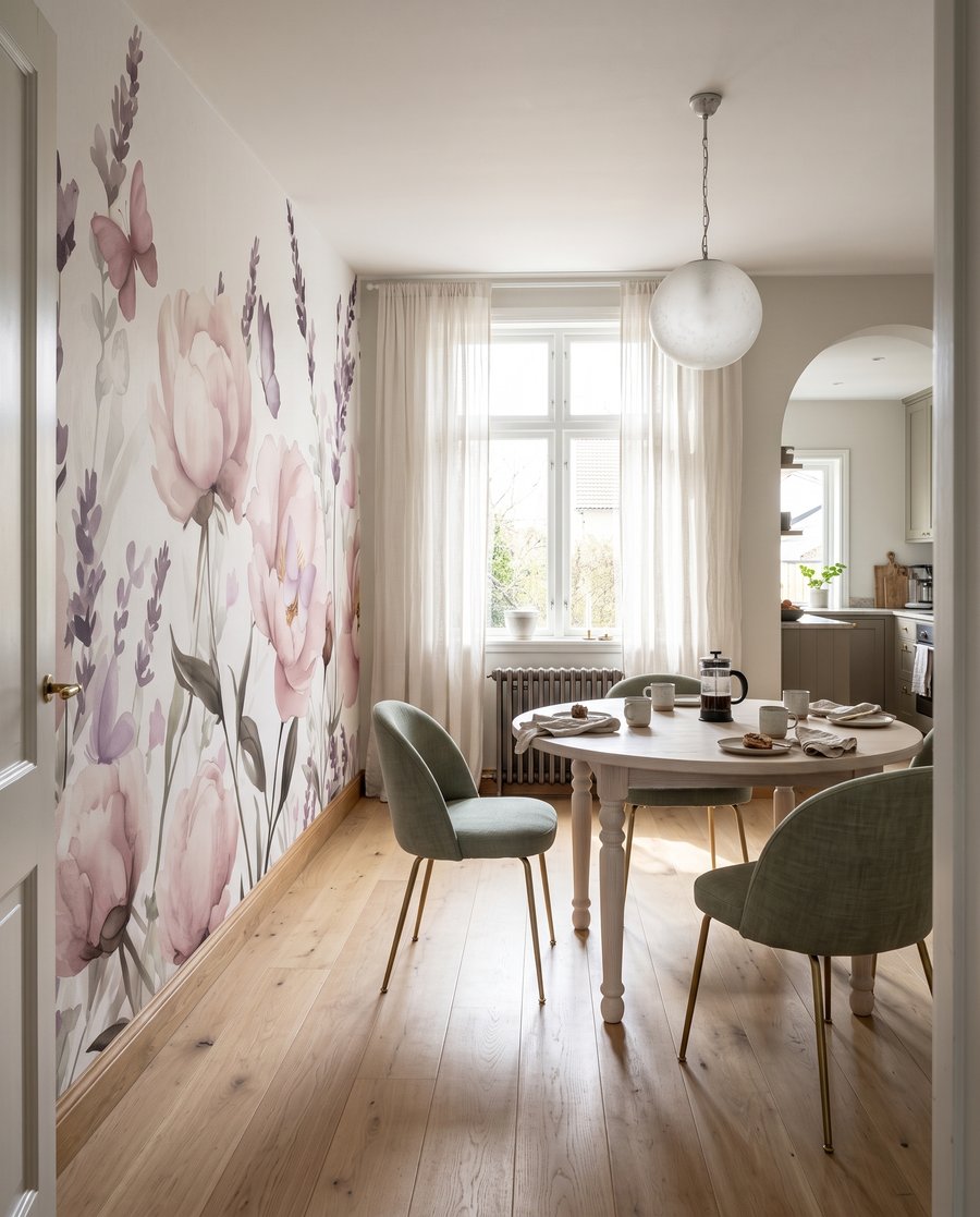 Cachos de flores finas — interior 5