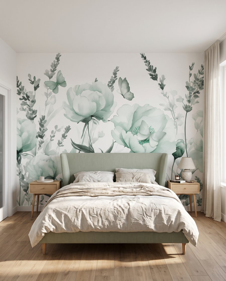 Cachos de flores finas — interior 2