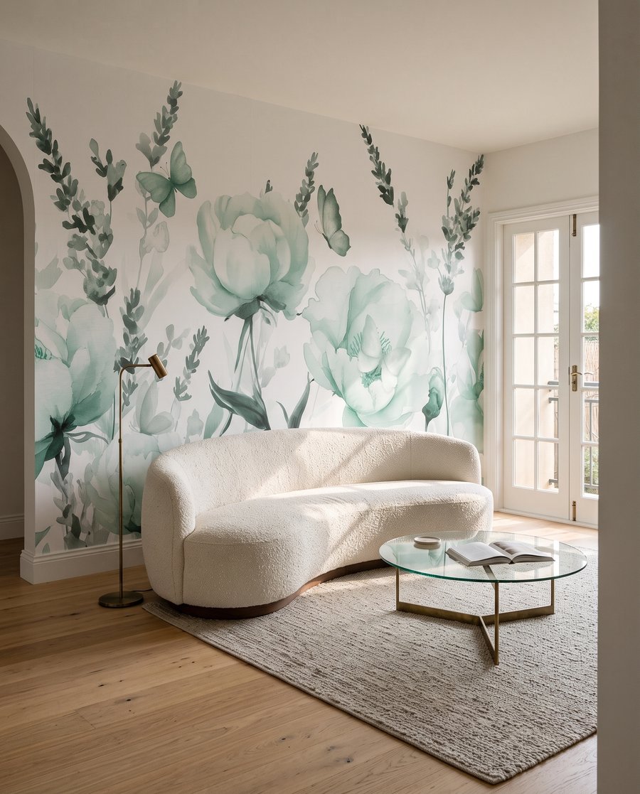Cachos de flores finas — interior 3