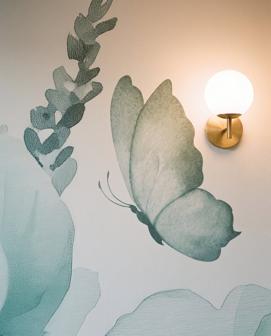 Cachos de flores finas — detalhe