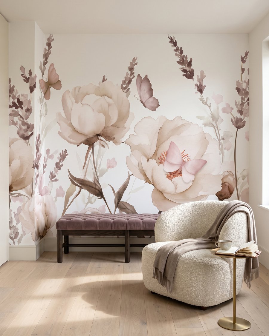 Cachos de flores finas — interior 3