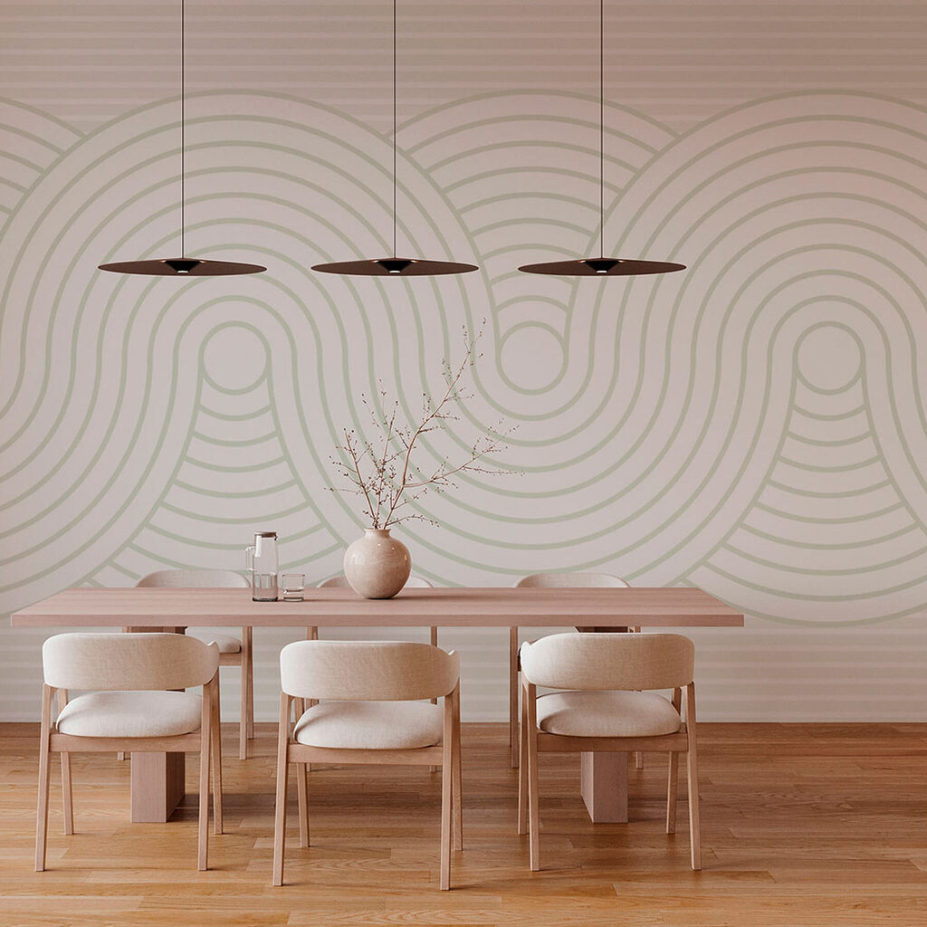 Ondas cinzentas sobre branco — interior 2