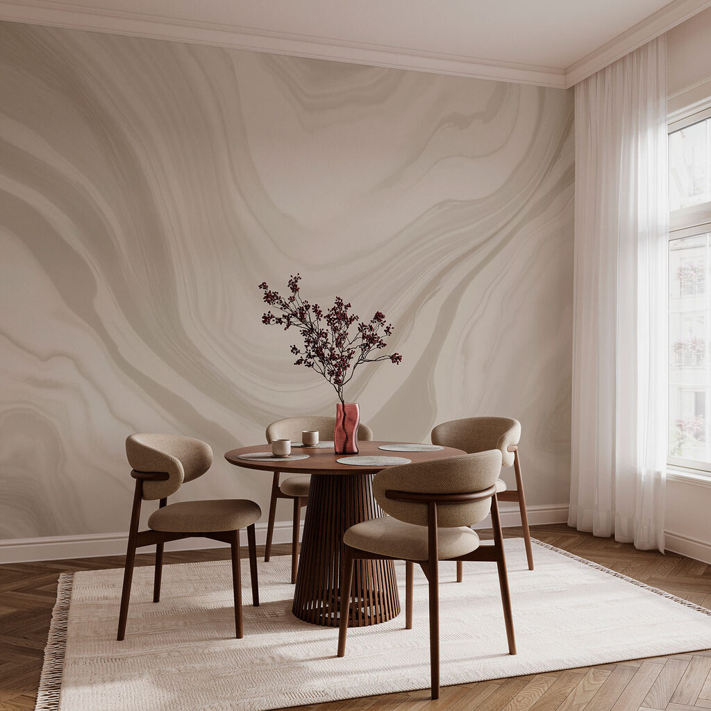 Linhas claras em ondas — interior 3