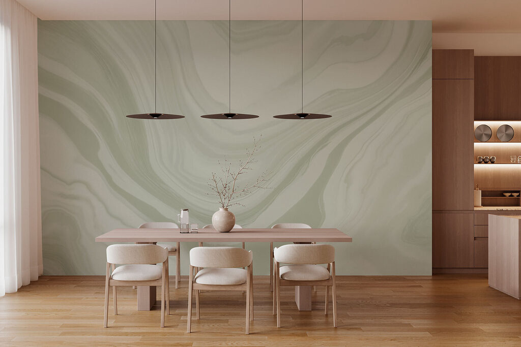 Linhas claras em ondas — interior 2