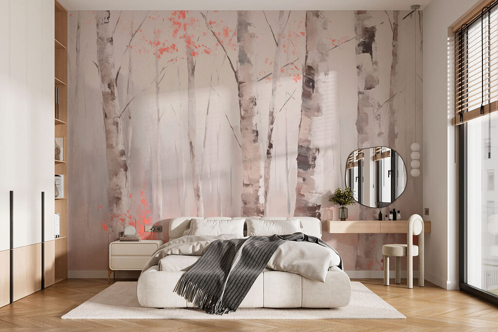 Bétulas com toques cor-de-rosa — interior 2