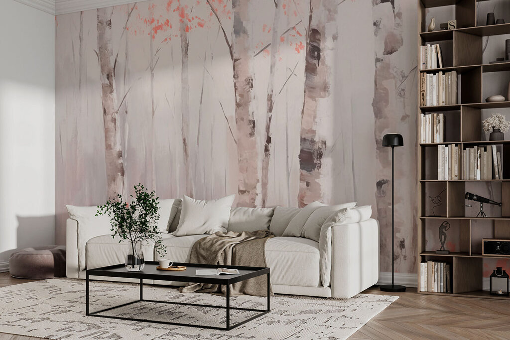 Bétulas com toques cor-de-rosa — interior 3