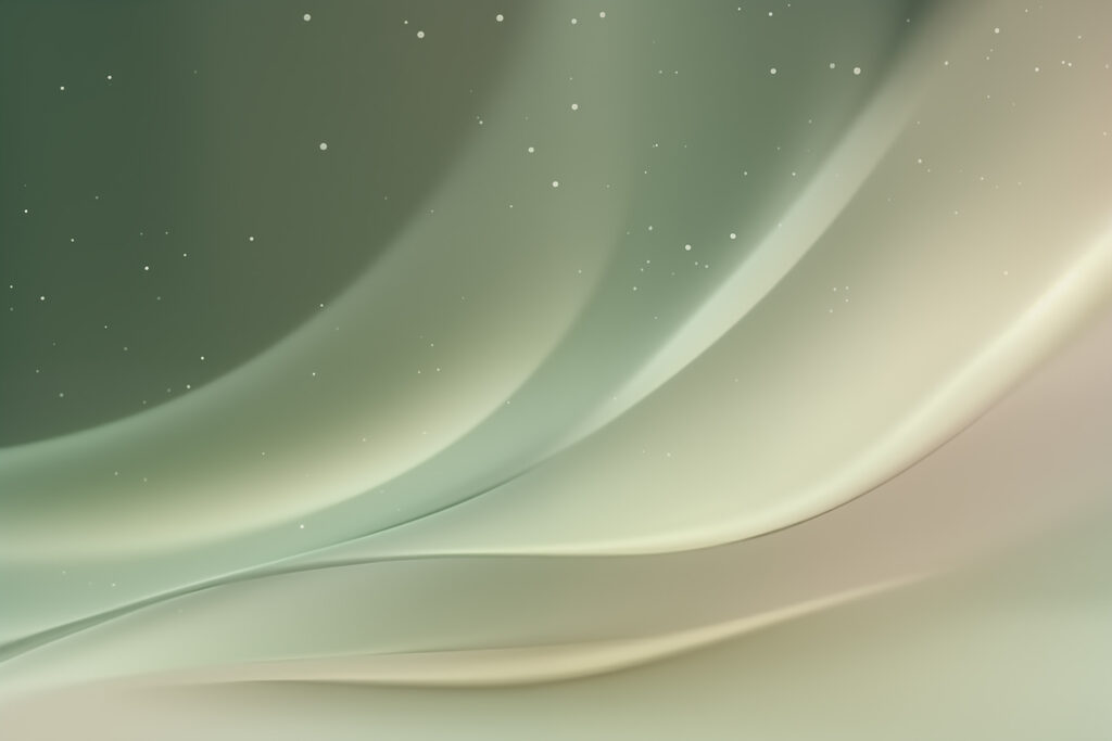 Faixas verdes com estrelas — design completo