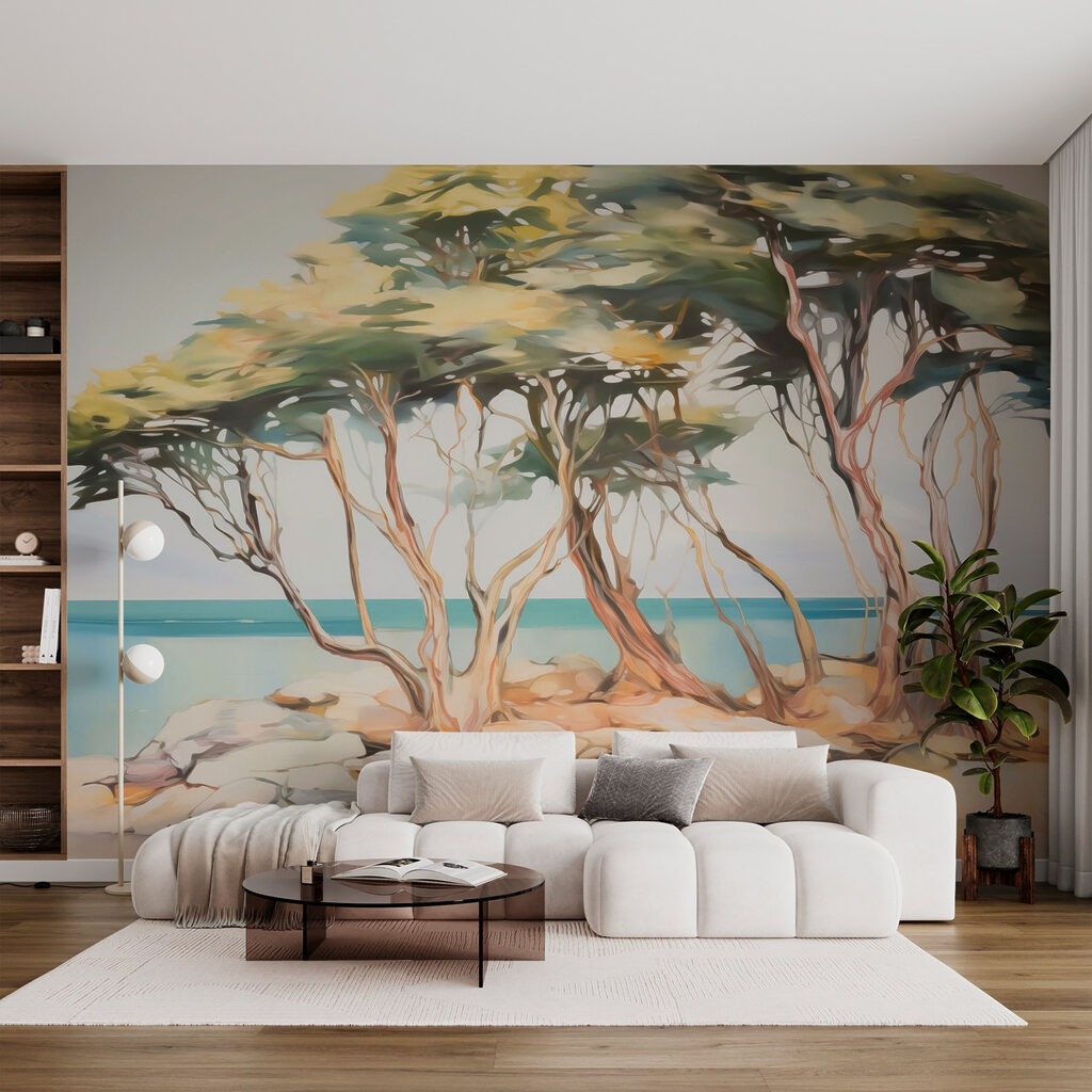 Troncos quentes sobre rochas — interior 2